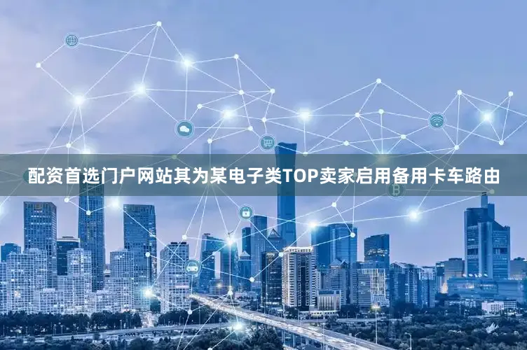 配资首选门户网站其为某电子类TOP卖家启用备用卡车路由
